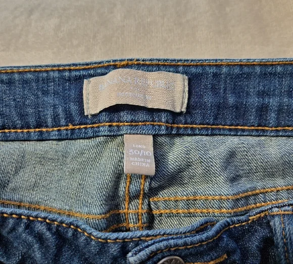 Banana Republic Straight-Leg Jeans in Deep Indigo - Picture 2 of 8